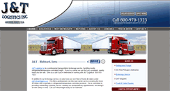 Desktop Screenshot of jntlogistics.com